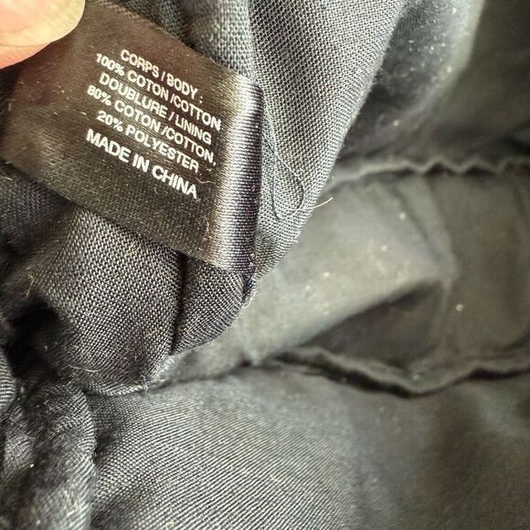 Yves Saint Laurent YSL parfums Black Canvas Logo Wristlet Clutch Bag - Picture 10 of 12